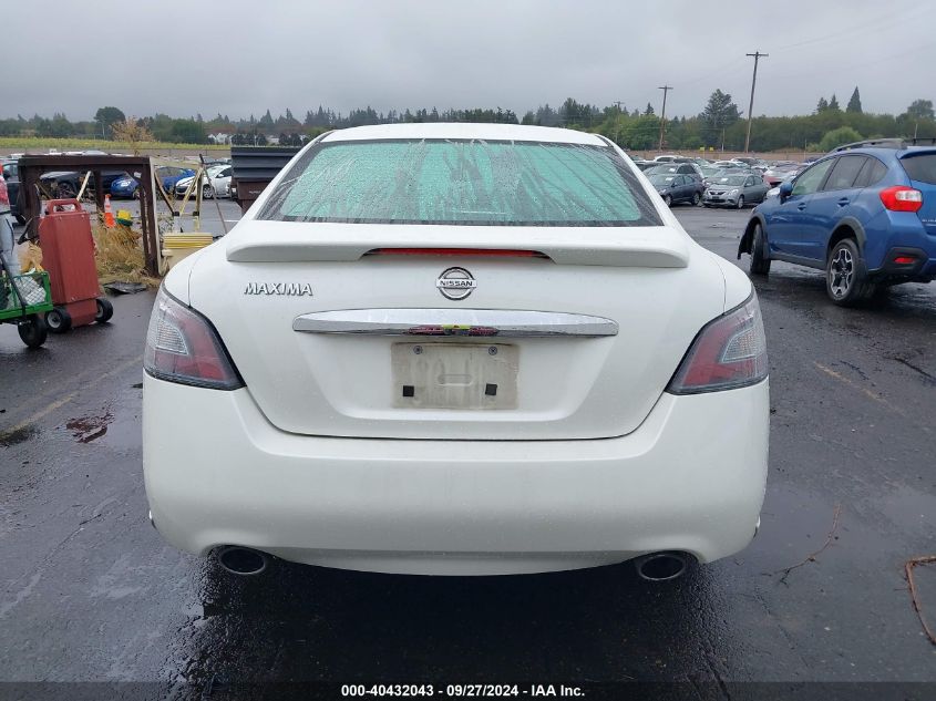 2014 Nissan Maxima 3.5 S VIN: 1N4AA5AP5EC492367 Lot: 40432043