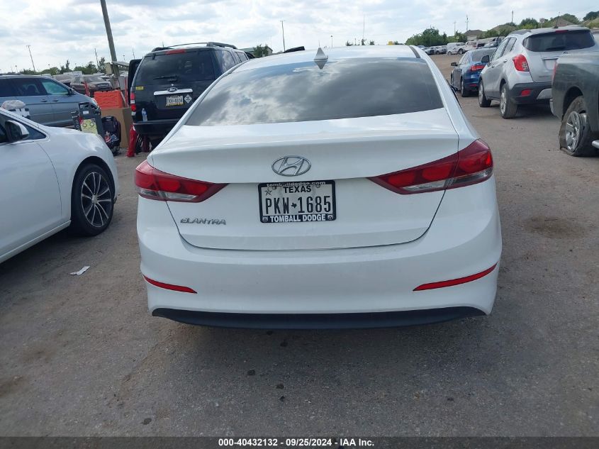 2018 Hyundai Elantra Sel VIN: 5NPD84LF0JH266396 Lot: 40432132