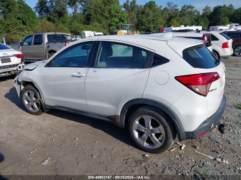 2016 Honda Hr-V Lx VIN: 3CZRU5H36GM710299 Lot: 40432167