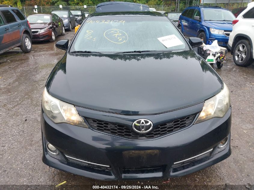 2013 Toyota Camry Se VIN: 4T1BF1FK2DU214469 Lot: 40432174