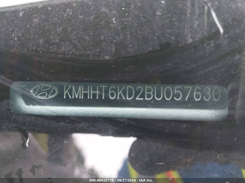 KMHHT6KD2BU057630 2011 Hyundai Genesis 2.0T