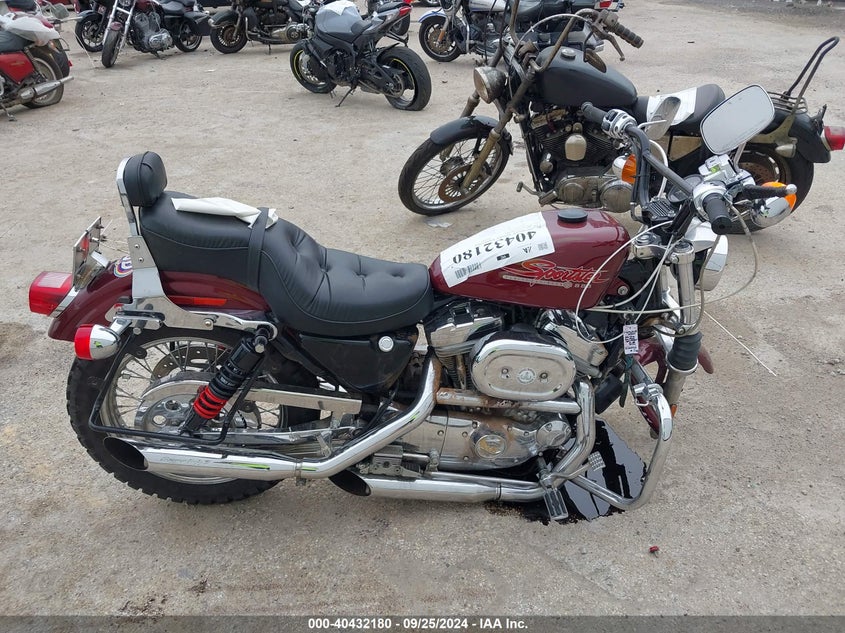 2000 HARLEY-DAVIDSON XL883 HUGGER - 1HD4CEM17YK147214