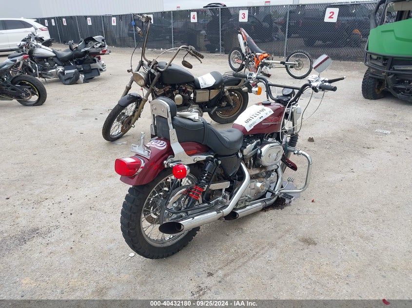 2000 HARLEY-DAVIDSON XL883 HUGGER - 1HD4CEM17YK147214