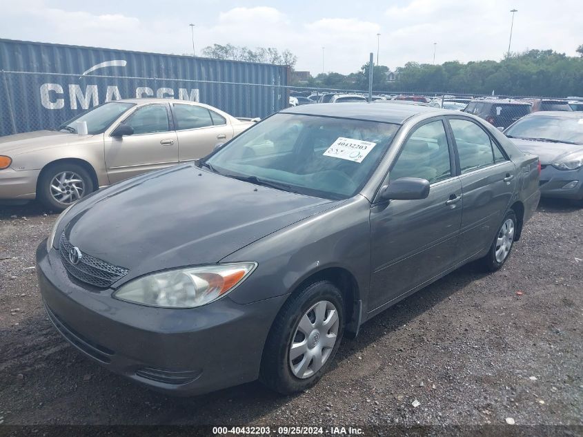 4T1BE32KX2U605872 2002 Toyota Camry Le