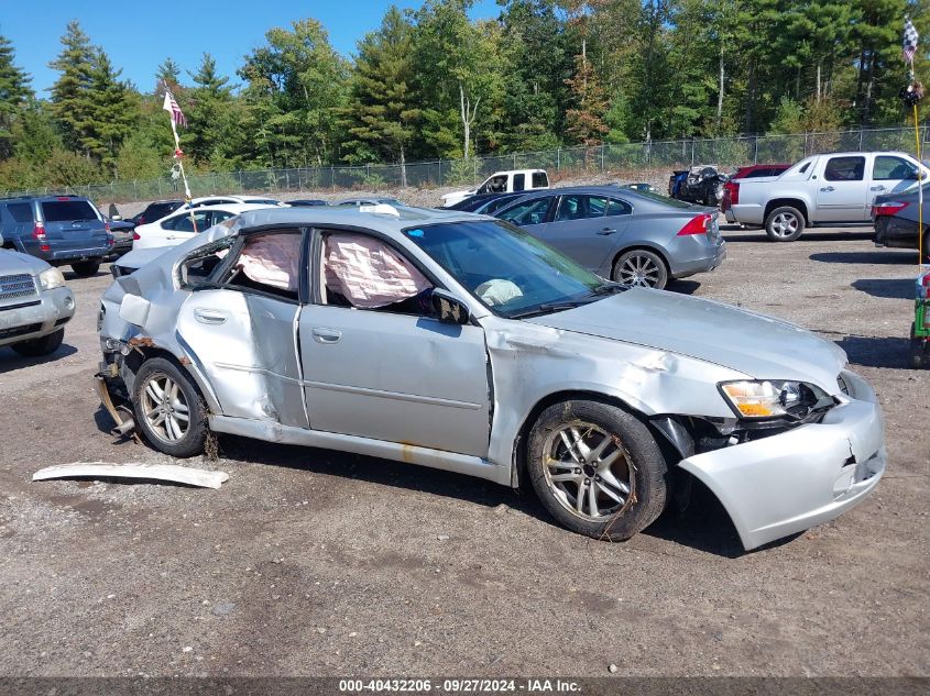 2005 Subaru Legacy 2.5I VIN: 4S3BL616957228681 Lot: 40432206