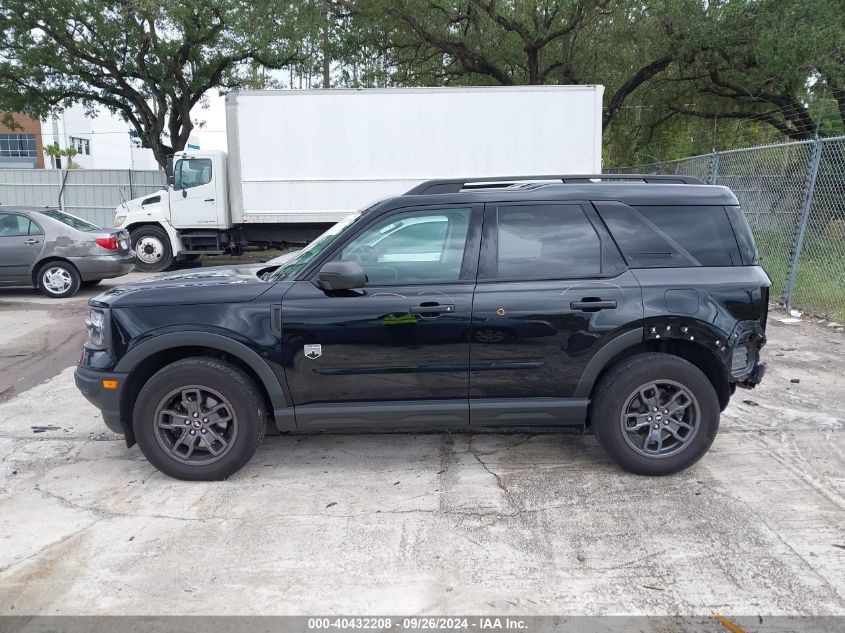 2022 Ford Bronco Sport Big Bend VIN: 3FMCR9B67NRD02459 Lot: 40432208