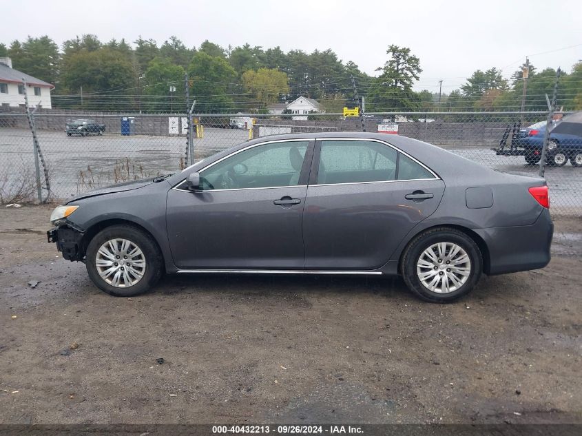 2012 Toyota Camry Le VIN: 4T4BF1FK5CR165689 Lot: 40432213