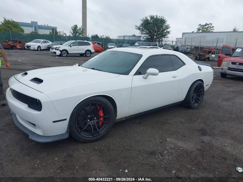 2016 Dodge Challenger Srt Hellcat VIN: 2C3CDZC92GH152954 Lot: 40432221