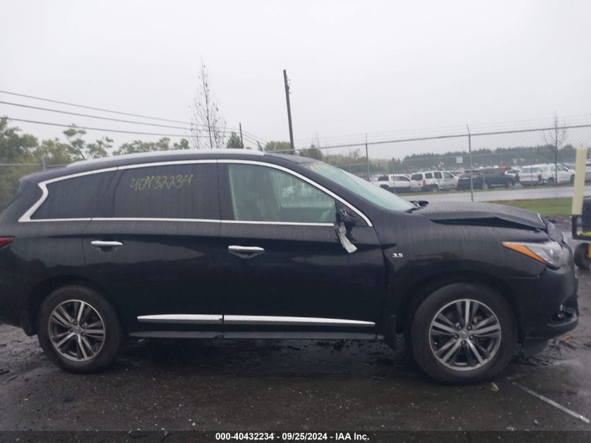 2017 Infiniti Qx60 VIN: 5N1DL0MN6HC509644 Lot: 40432234