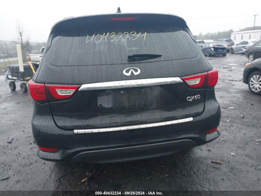 2017 Infiniti Qx60 VIN: 5N1DL0MN6HC509644 Lot: 40432234