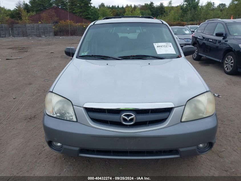 2002 Mazda Tribute Es V6/Lx V6 VIN: 4F2YU08182KM26675 Lot: 40432274