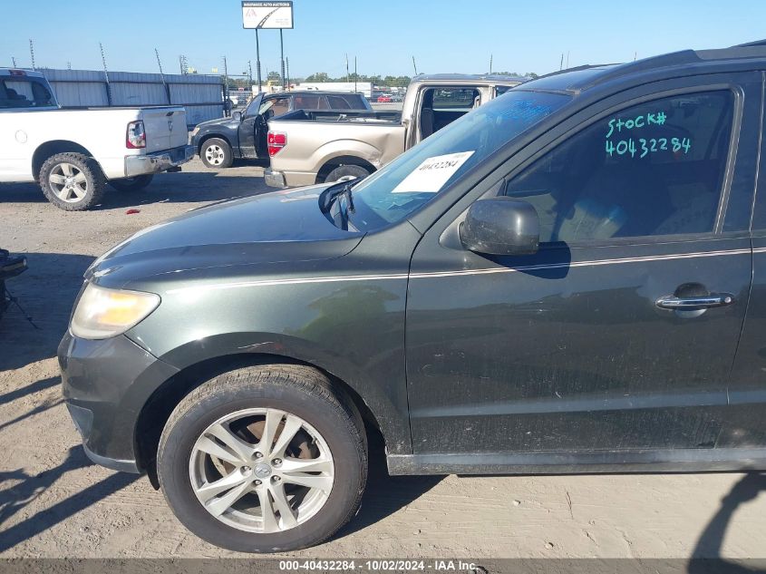 2012 Hyundai Santa Fe Limited V6 VIN: 5XYZK4AG4CG137185 Lot: 40432284