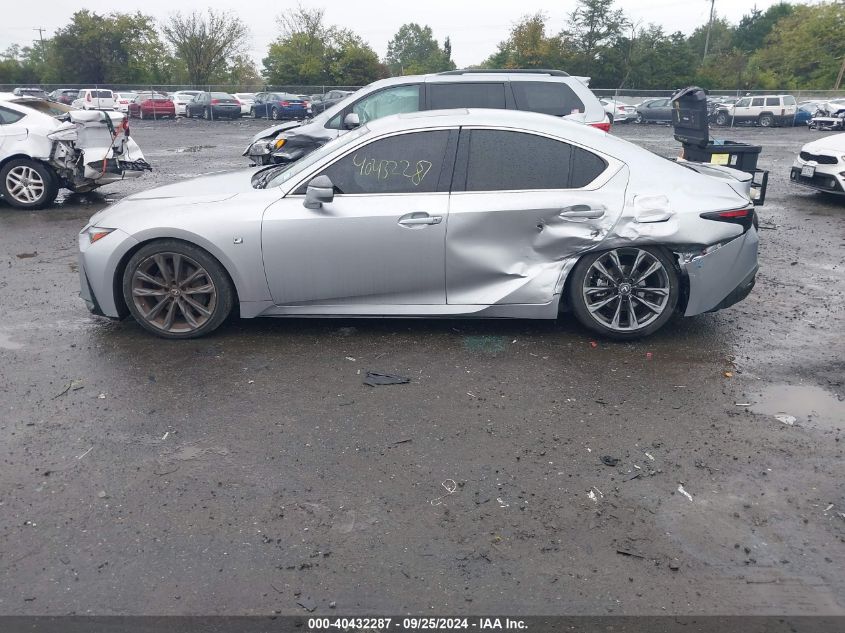 2021 Lexus Is 350 F Sport VIN: JTHGZ1B25M5048206 Lot: 40432287