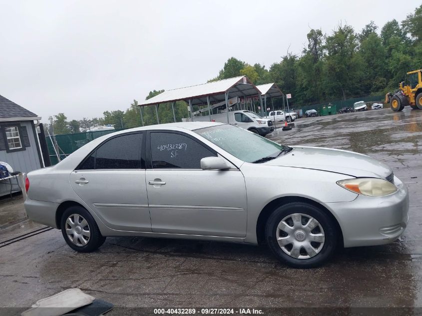 2004 Toyota Camry Le VIN: 4T1BE32K54U813080 Lot: 40432289