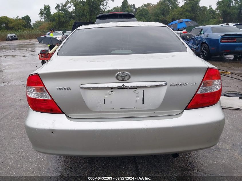 4T1BE32K54U813080 2004 Toyota Camry Le