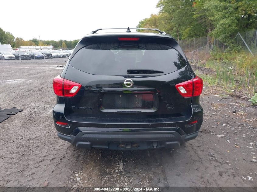 2019 Nissan Pathfinder Sv VIN: 5N1DR2MM3KC653497 Lot: 40432298