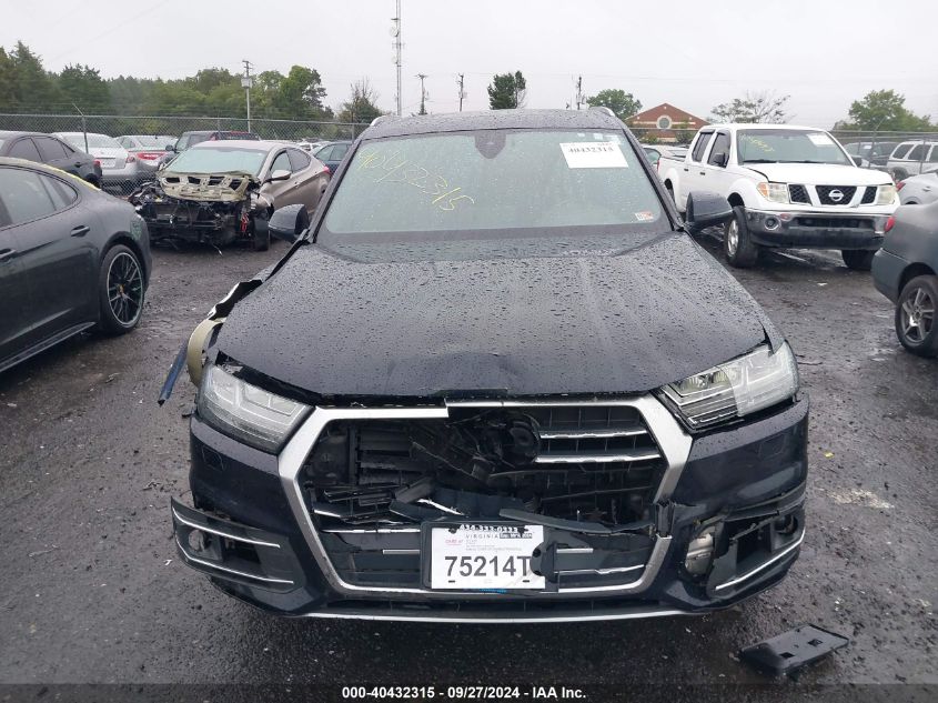 2017 Audi Q7 3.0T Premium VIN: WA1VAAF77HD011296 Lot: 40432315