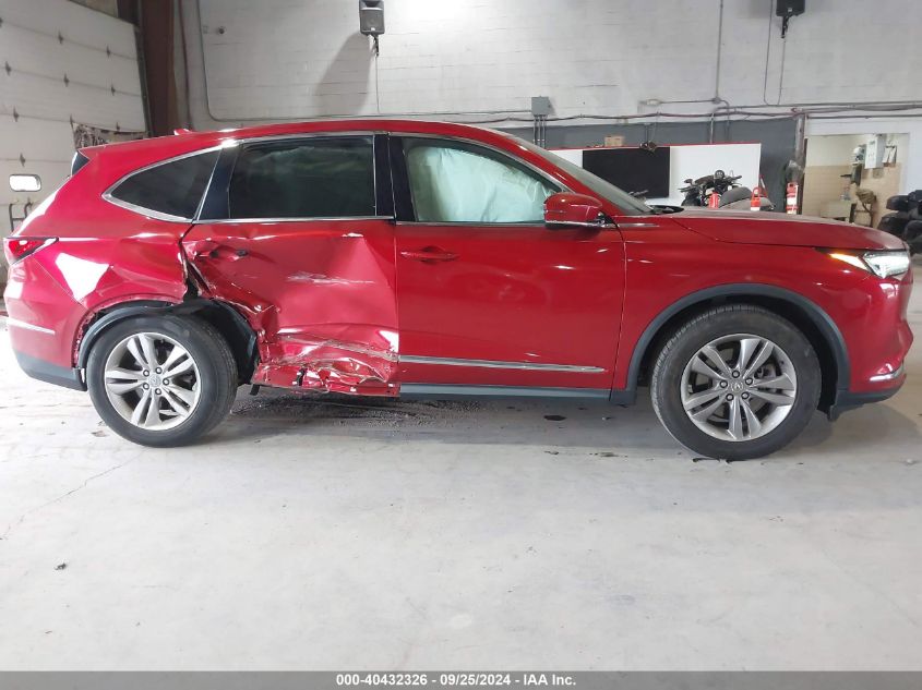 5J8YE1H34NL008019 2022 Acura Mdx Standard