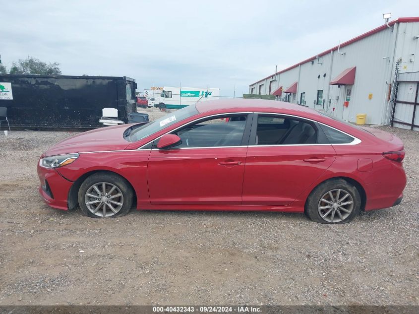 2018 Hyundai Sonata Se VIN: 5NPE24AF7JH623467 Lot: 40432343