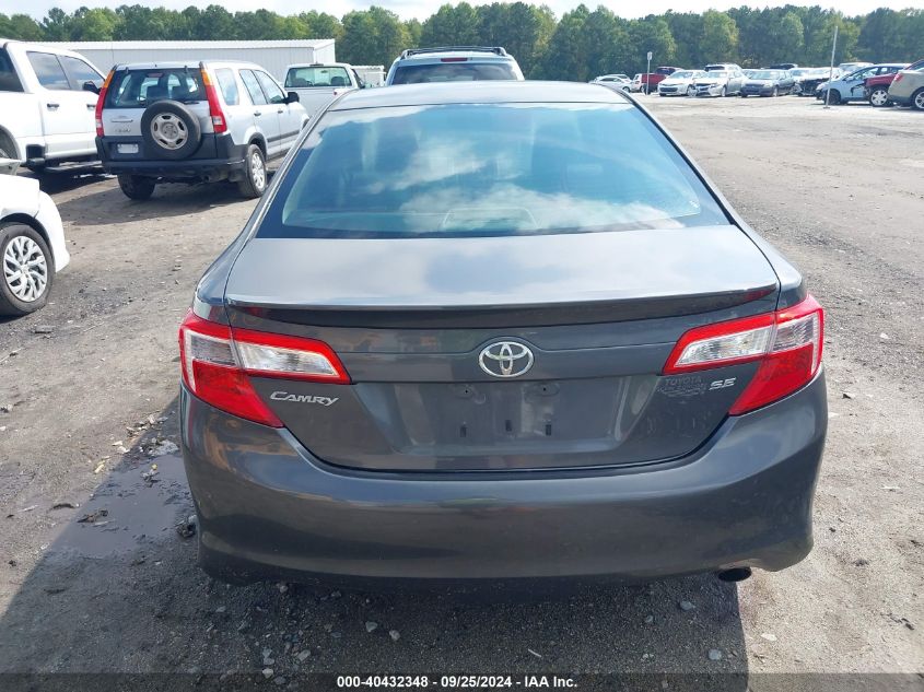 2012 Toyota Camry Se VIN: 4T1BF1FK8CU032225 Lot: 40432348