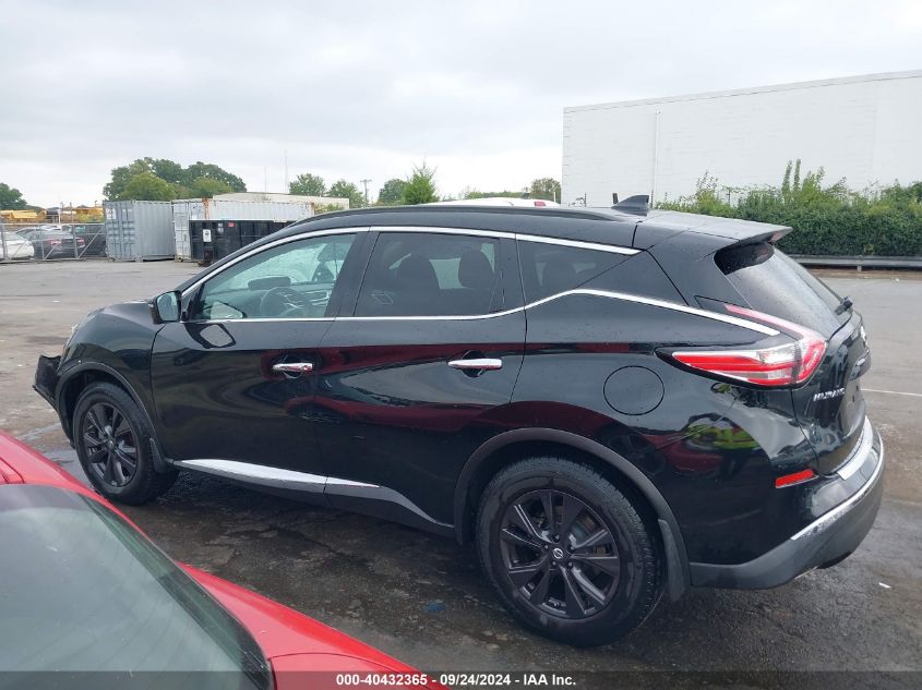 2018 Nissan Murano Sv VIN: 5N1AZ2MG4JN120249 Lot: 40432365