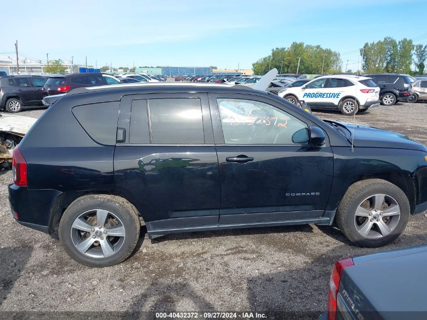 1C4NJDEB9HD177400 2017 Jeep Compass High Altitude 4X4