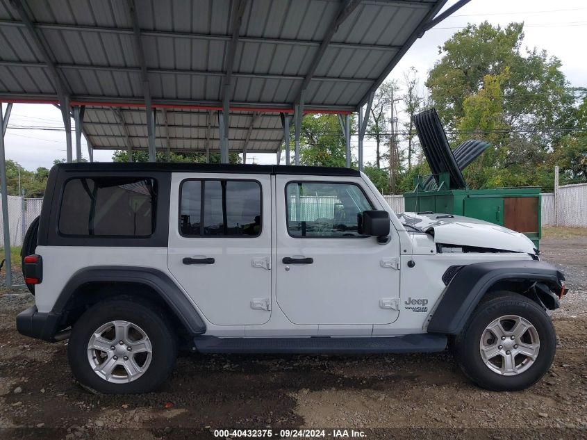 2021 Jeep Wrangler Unlimited Sport S 4X4 VIN: 1C4HJXDN6MW515280 Lot: 40432375