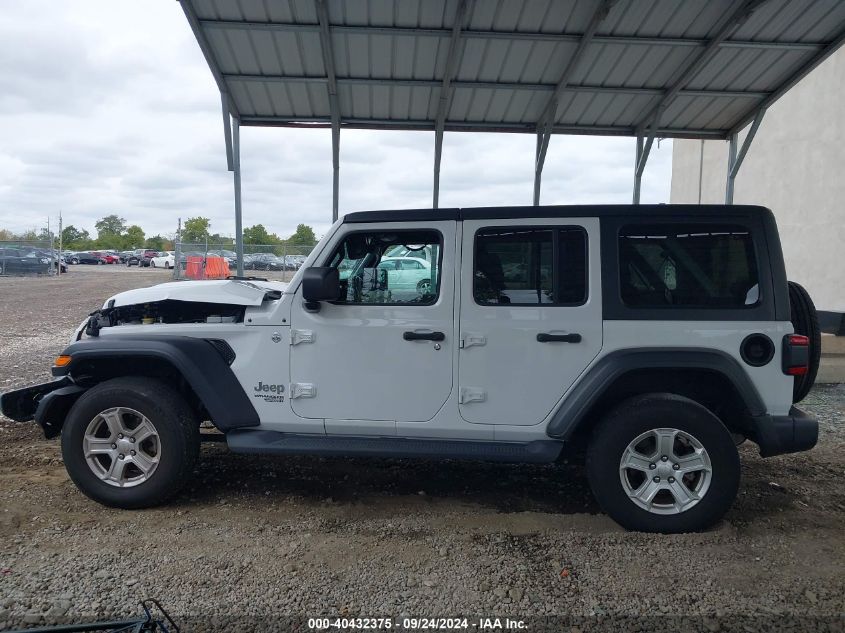 2021 Jeep Wrangler Unlimited Sport S 4X4 VIN: 1C4HJXDN6MW515280 Lot: 40432375