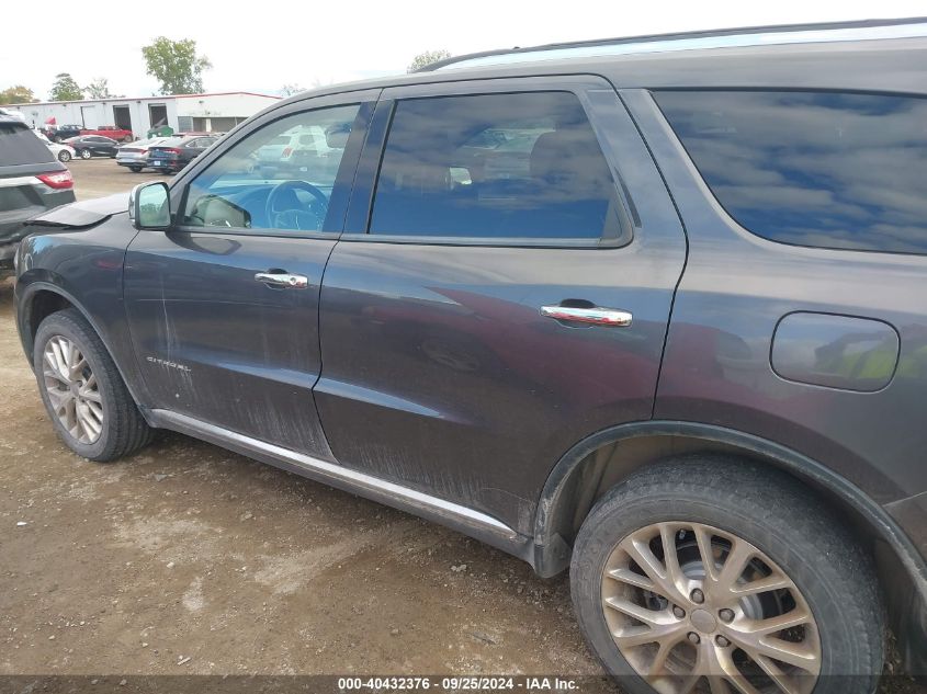 2015 Dodge Durango Citadel VIN: 1C4RDJEG8FC245076 Lot: 40432376