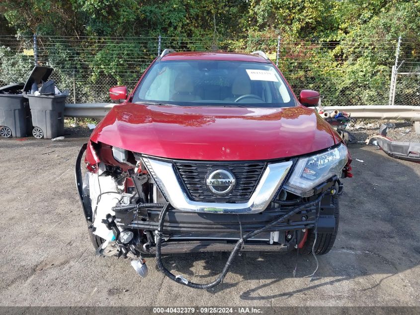 2019 Nissan Rogue Sv VIN: 5N1AT2MV2KC805623 Lot: 40432379