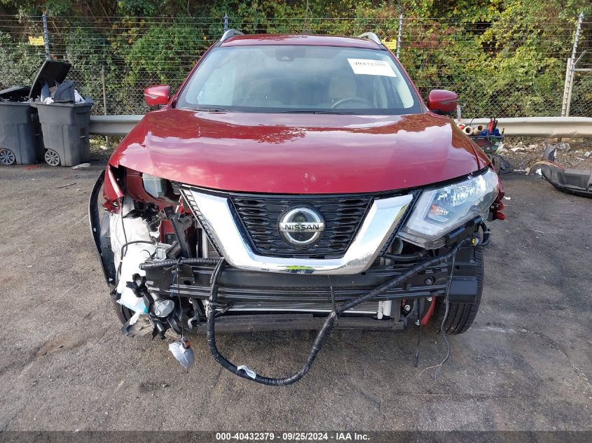 2019 Nissan Rogue Sv VIN: 5N1AT2MV2KC805623 Lot: 40432379