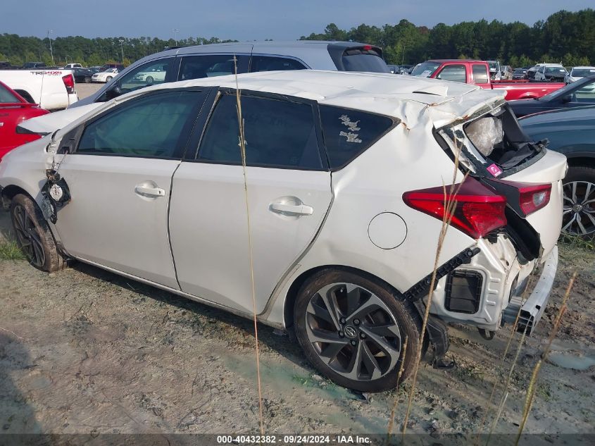 2017 Toyota Corolla Im VIN: JTNKARJE6HJ540779 Lot: 40432382