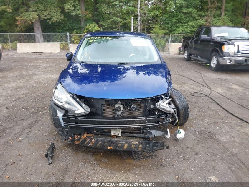 2019 Nissan Sentra Sv VIN: 3N1AB7AP2KY327496 Lot: 40432386