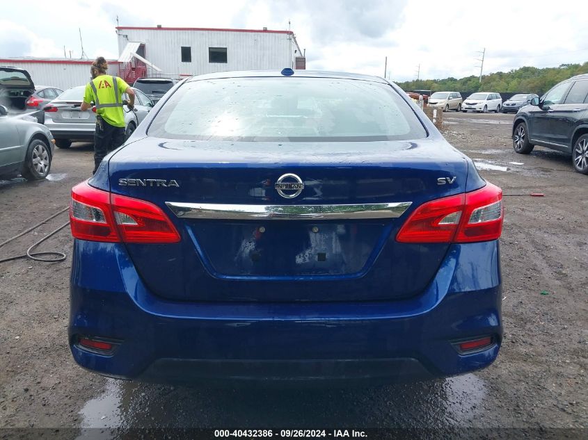 2019 Nissan Sentra Sv VIN: 3N1AB7AP2KY327496 Lot: 40432386