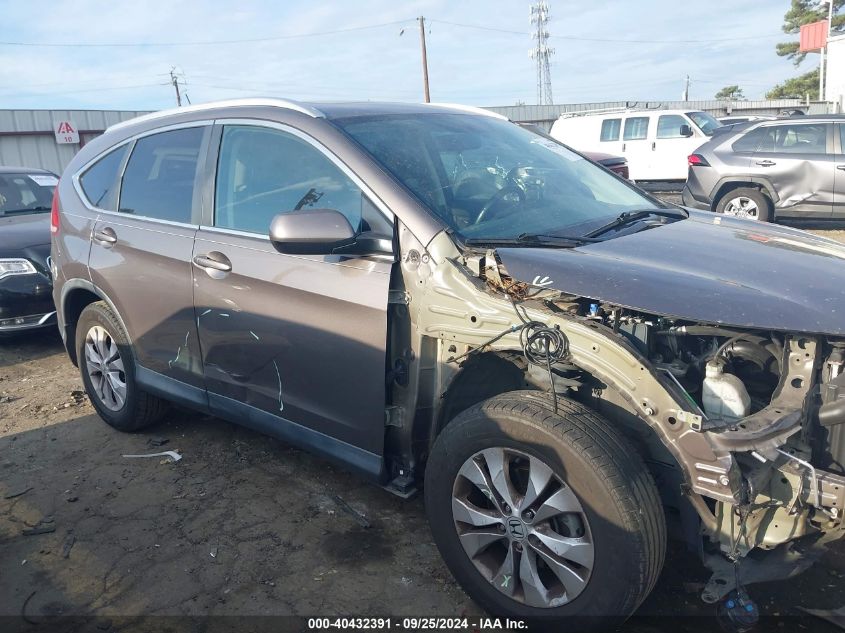 2014 Honda Cr-V Ex-L VIN: 2HKRM3H77EH520172 Lot: 40432391