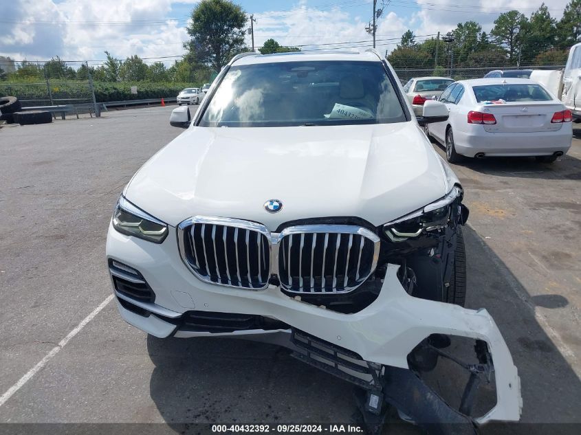 2020 BMW X5 Sdrive40I VIN: 5UXCR4C00LLT18479 Lot: 40432392