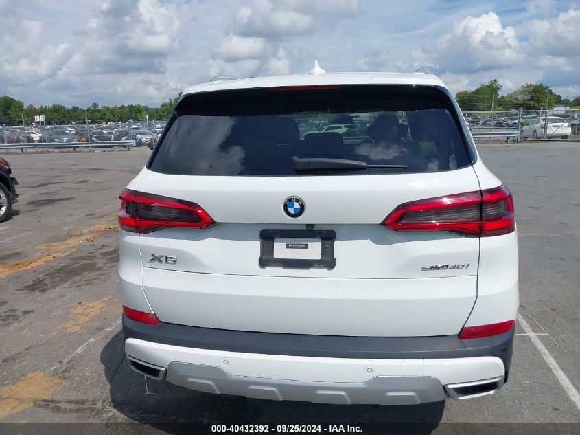 2020 BMW X5 Sdrive40I VIN: 5UXCR4C00LLT18479 Lot: 40432392