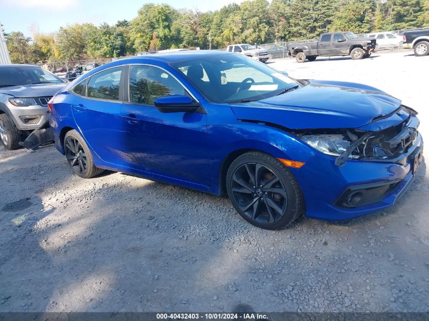 2HGFC2F83KH594092 2019 Honda Civic Sport