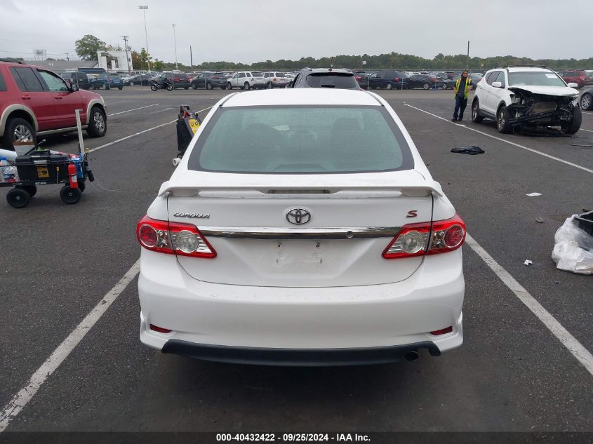 2013 Toyota Corolla S VIN: 5YFBU4EE9DP123039 Lot: 40432422