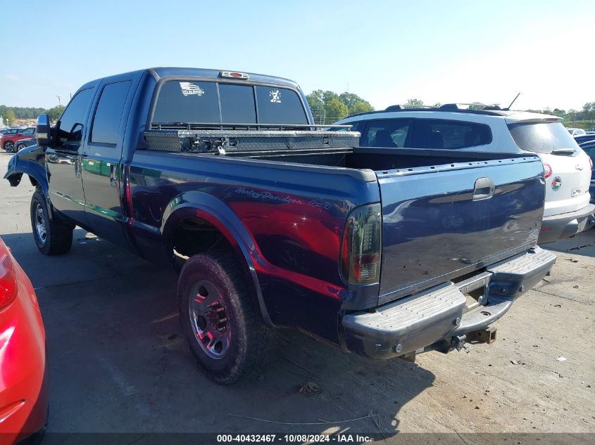 2005 Ford F-250 Lariat/Xl/Xlt VIN: 1FTSW21P75EC63126 Lot: 40432467