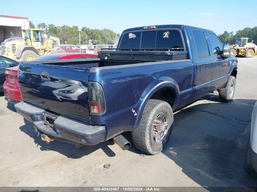 2005 Ford F-250 Lariat/Xl/Xlt VIN: 1FTSW21P75EC63126 Lot: 40432467