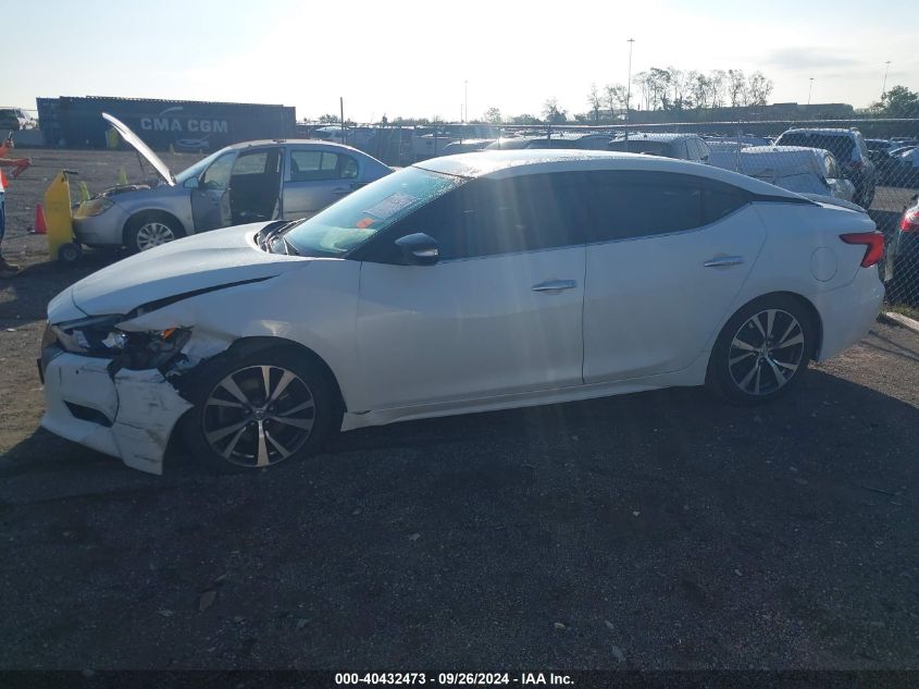 2017 Nissan Maxima 3.5S/Sv/Sl/Sr/Plat VIN: 1N4AA6AP4HC386762 Lot: 40432473