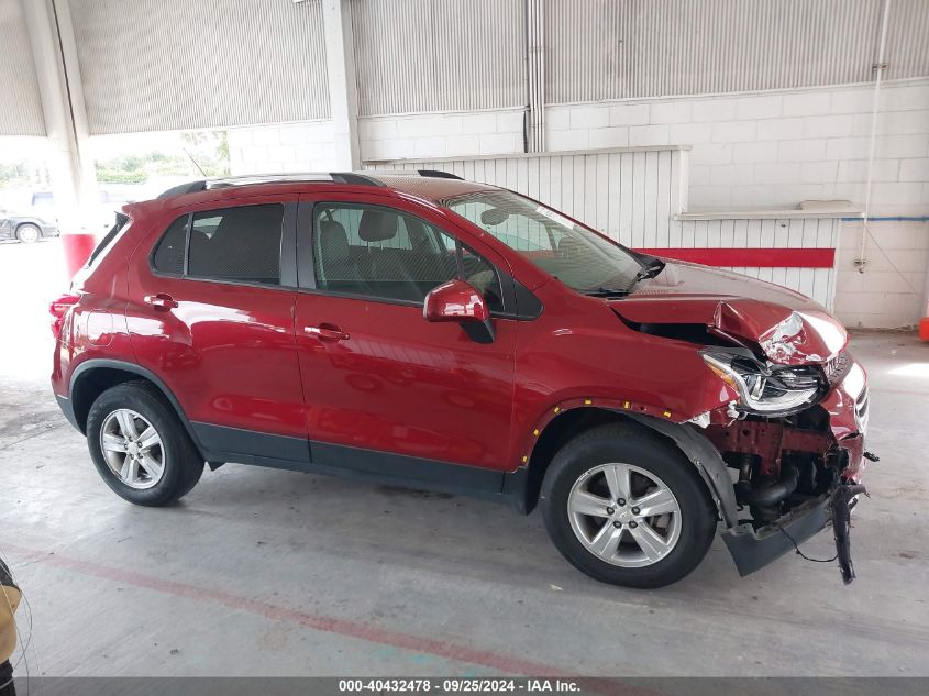 2021 Chevrolet Trax Awd Lt VIN: KL7CJPSM2MB375155 Lot: 40432478