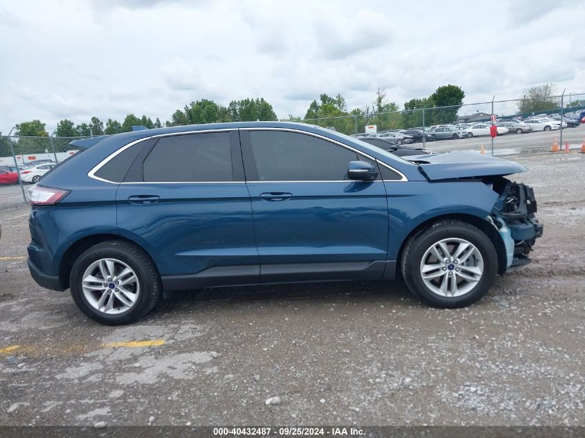 2016 Ford Edge Sel VIN: 2FMPK4J99GBB26407 Lot: 40432487