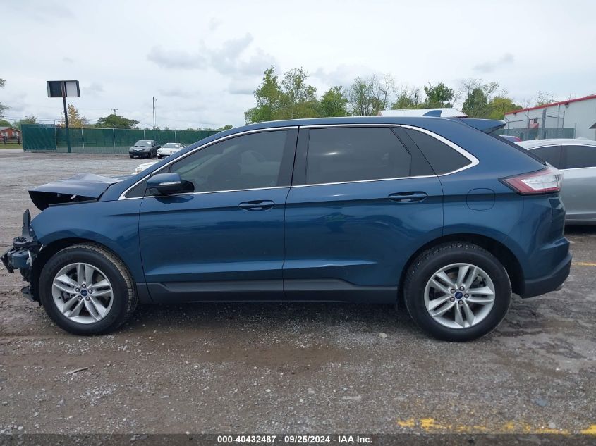 2016 Ford Edge Sel VIN: 2FMPK4J99GBB26407 Lot: 40432487