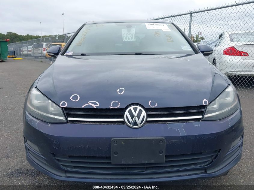 3VW217AU6FM028890 2015 Volkswagen Golf Tsi Se 4-Door