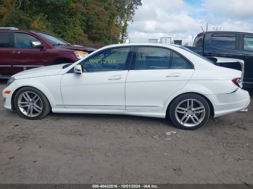 WDDGF8AB6EA960684 2014 Mercedes-Benz C 300 4Matic