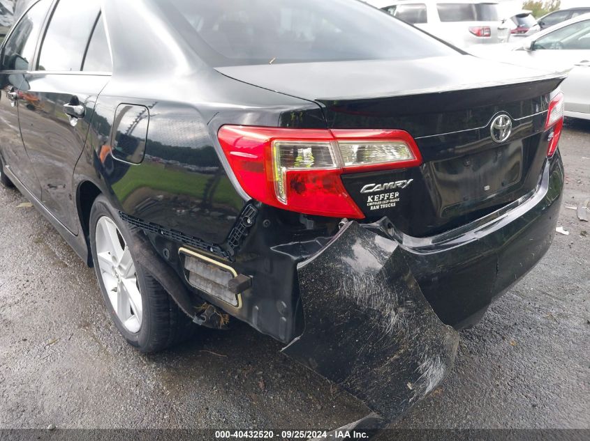 2013 Toyota Camry Se VIN: 4T1BF1FKXDU222724 Lot: 40432520