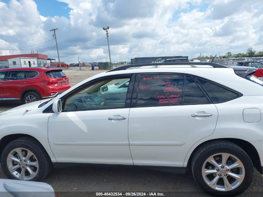 2009 Lexus Rx 350 VIN: 2T2GK31U59C068238 Lot: 40432534