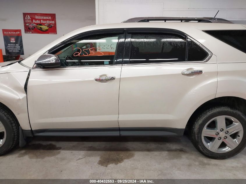 2014 Chevrolet Equinox Ltz VIN: 1GNFLHEKXEZ138147 Lot: 40432553